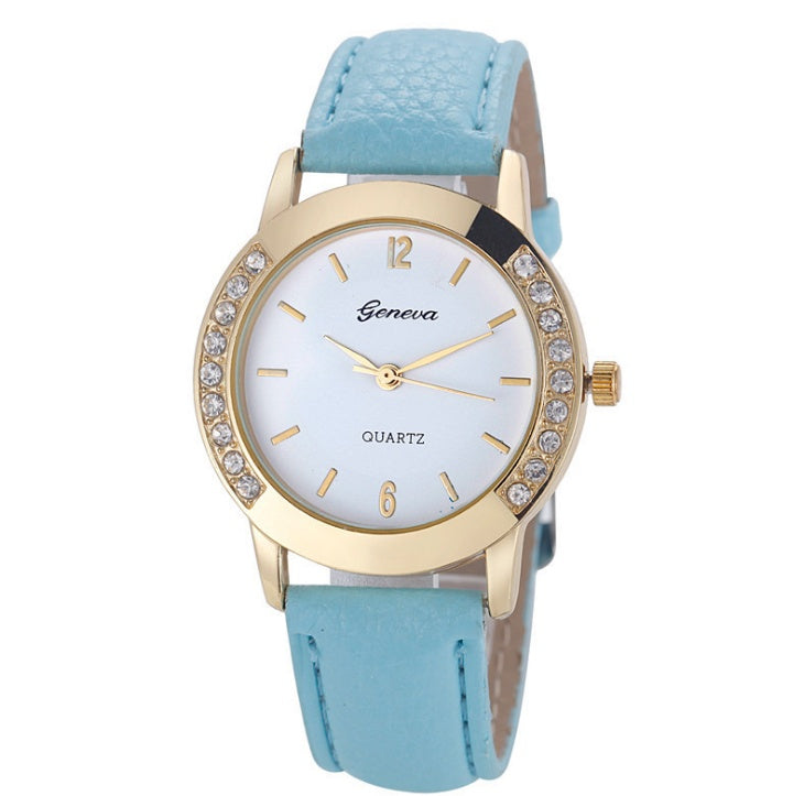 montres pour femmes En Cuir Quartz