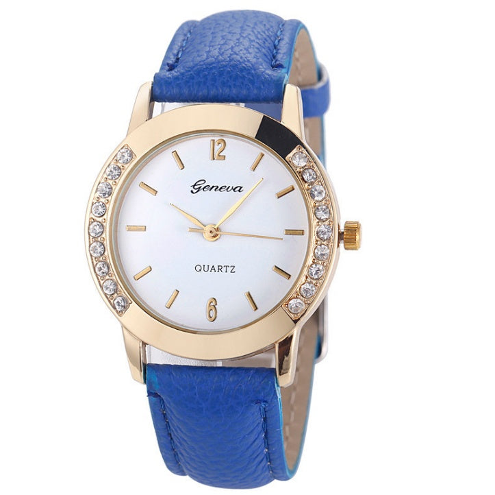 montres pour femmes En Cuir Quartz