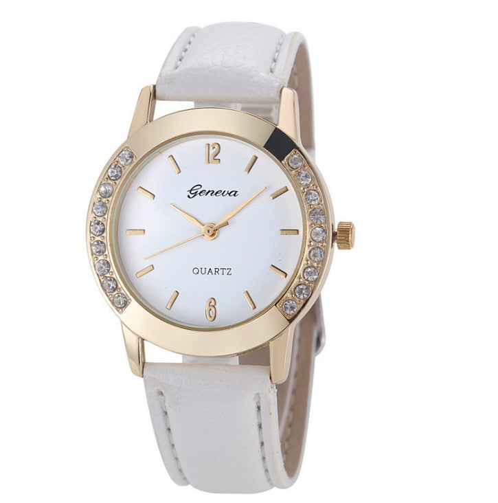 montres pour femmes En Cuir Quartz