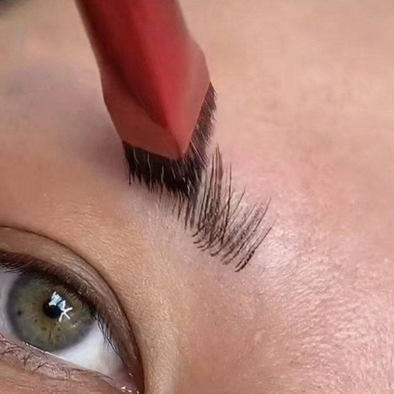 Pinceau à sourcils Wild 3D - Pinceau de maquillage pour sourcils, brosse à sourcils pour peinture stéréoscopique, outil de maquillage pour sourcils avec pinceau correcteur.