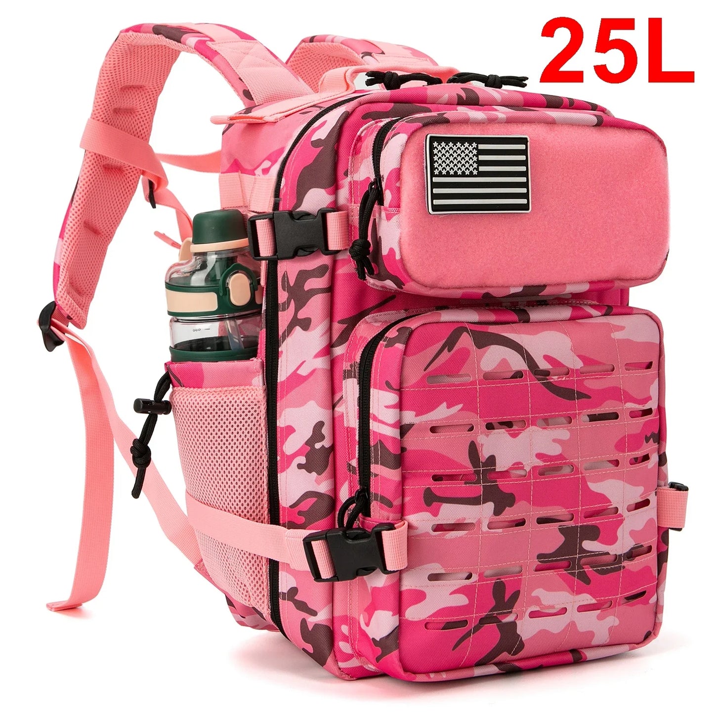 Sac à Dos Tactique 25L / 45L – Randonnée, Survie, École – Mixte