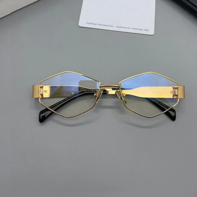 Lunettes de Soleil Carrées Rétro Unisexe – Forme Spéciale, Style Vintage