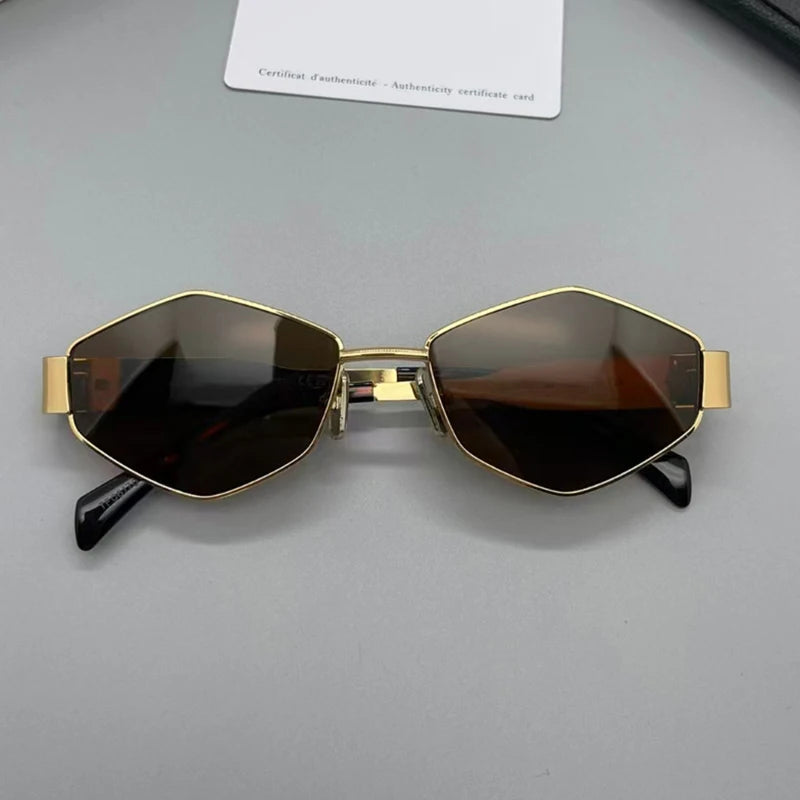 Lunettes de Soleil Carrées Rétro Unisexe – Forme Spéciale, Style Vintage
