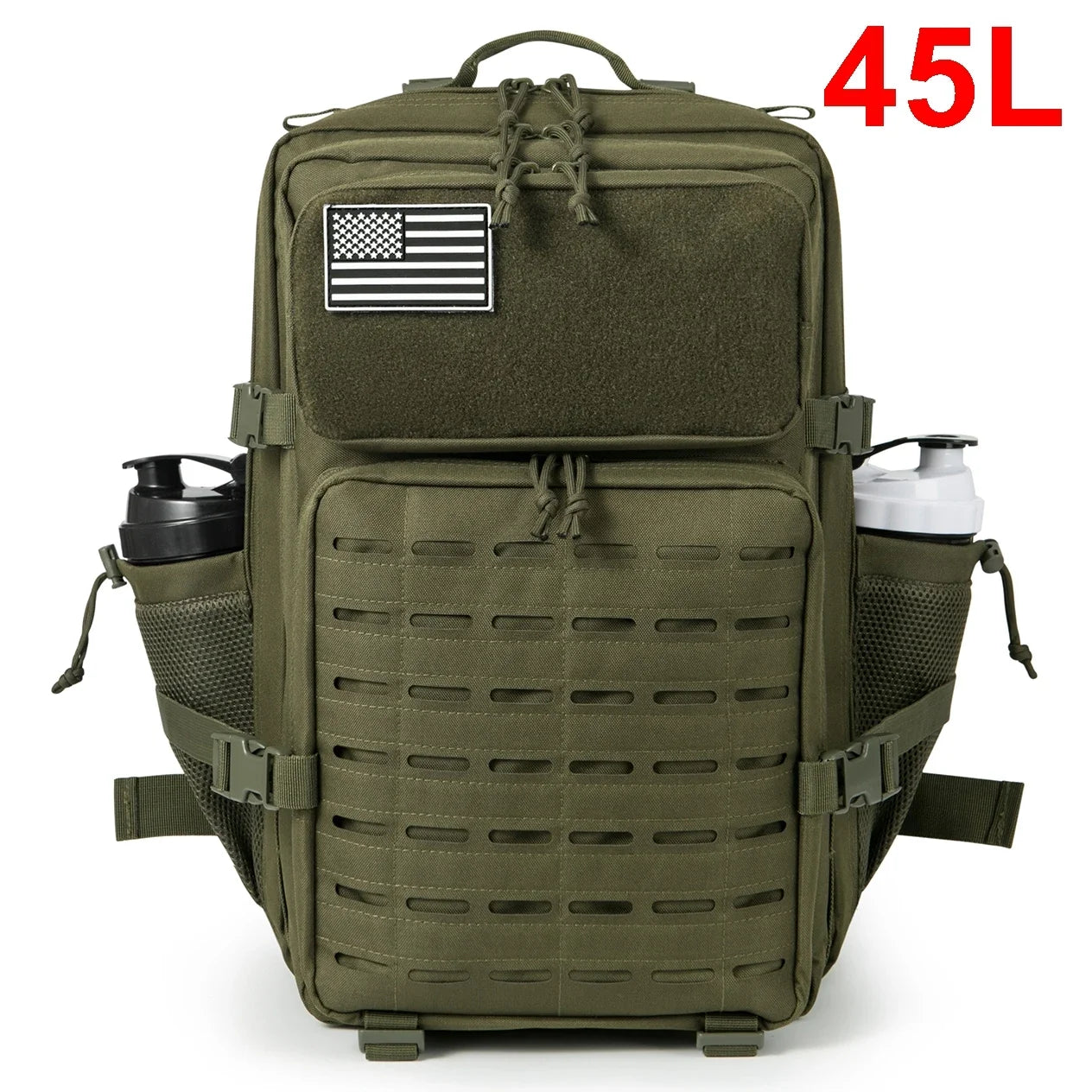 Sac à Dos Tactique 25L / 45L – Randonnée, Survie, École – Mixte