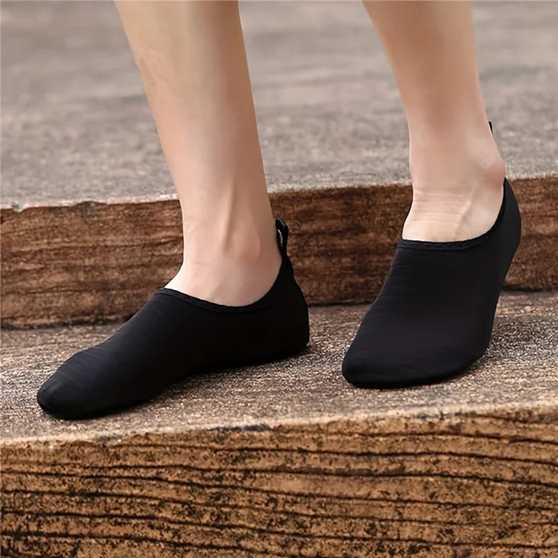 1Pair Quick Drying Water Shoes Non-Slip Breathable Summer Aqua Beach Sandal Flat Shoe Seaside Slipper For Men Women Creek Shoes