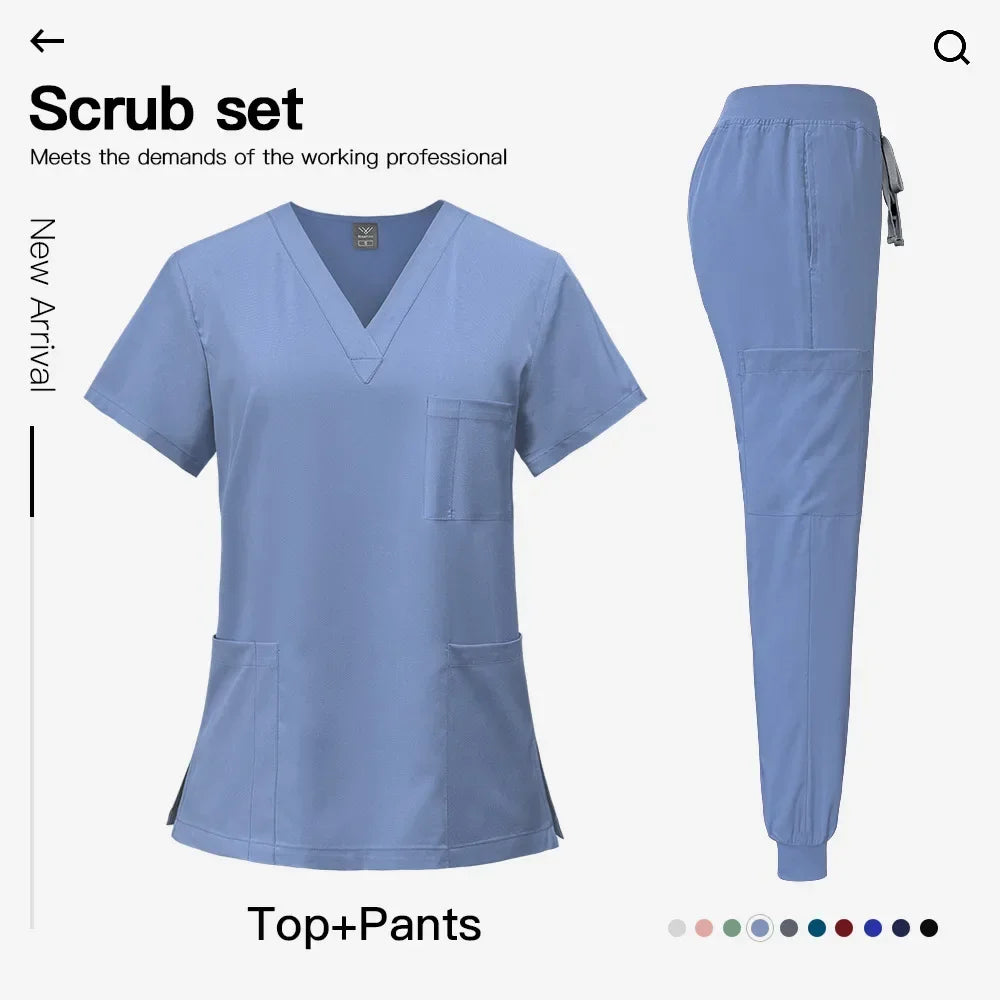 Tenue Médicale Femme - Haut + Pantalon
