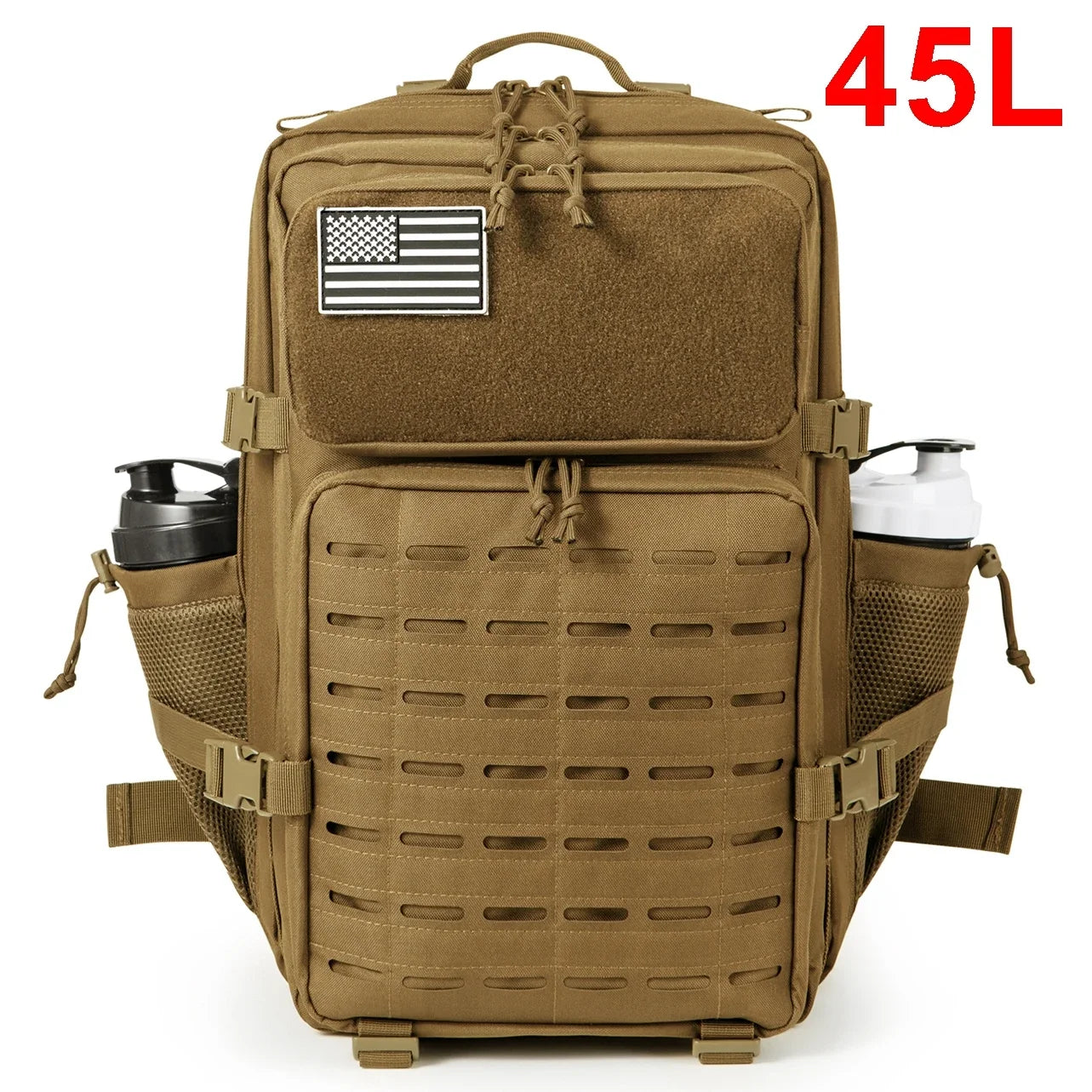 Sac à Dos Tactique 25L / 45L – Randonnée, Survie, École – Mixte
