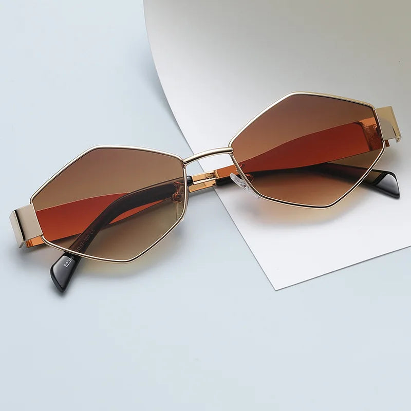 Lunettes de Soleil Carrées Rétro Unisexe – Forme Spéciale, Style Vintage