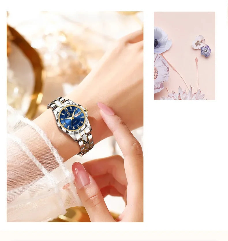 Montre Élégante Femme Quartz Étanche 2025