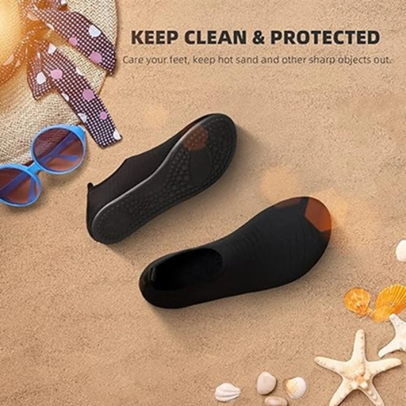 1Pair Quick Drying Water Shoes Non-Slip Breathable Summer Aqua Beach Sandal Flat Shoe Seaside Slipper For Men Women Creek Shoes