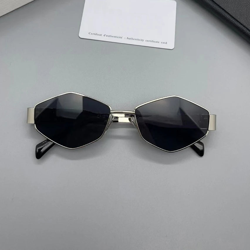 Lunettes de Soleil Carrées Rétro Unisexe – Forme Spéciale, Style Vintage
