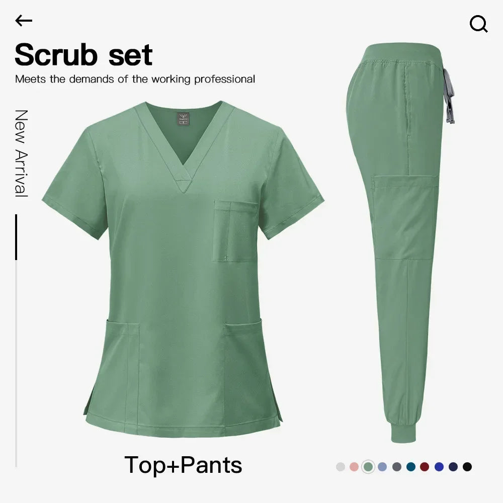 Tenue Médicale Femme - Haut + Pantalon