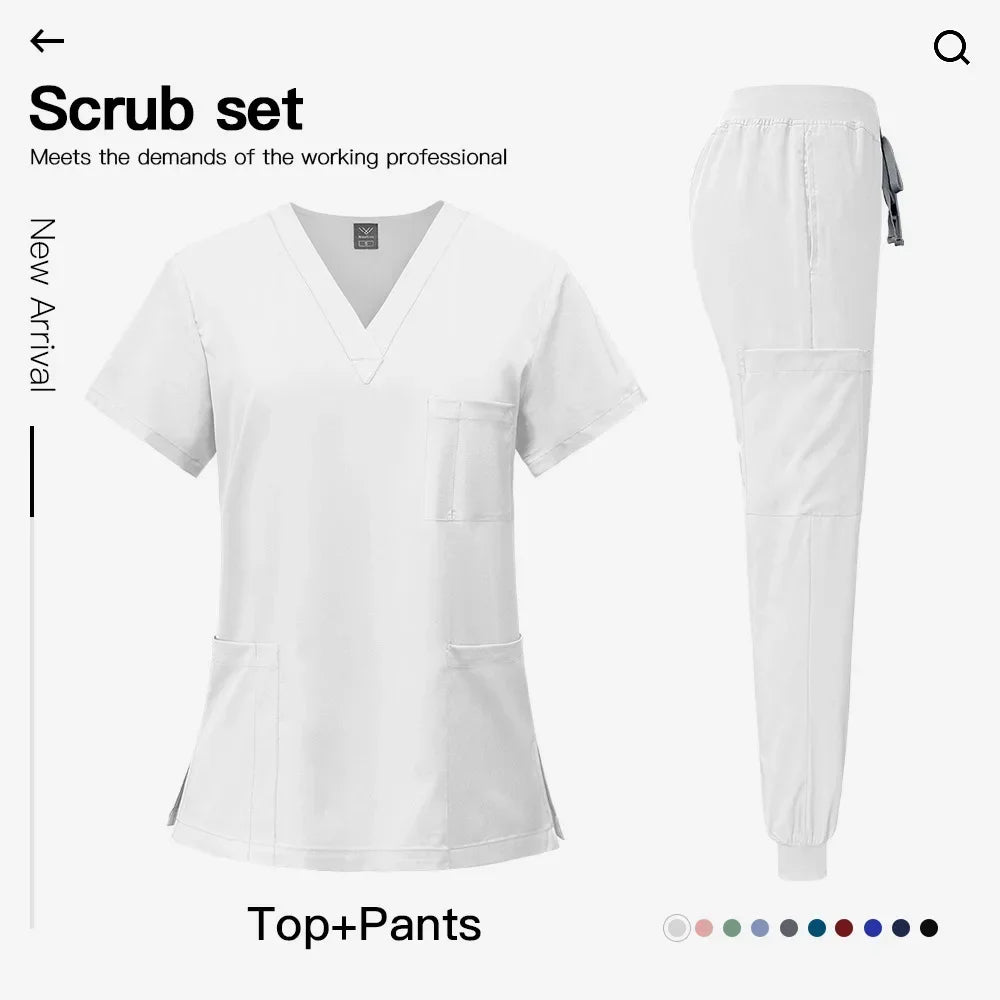 Tenue Médicale Femme - Haut + Pantalon