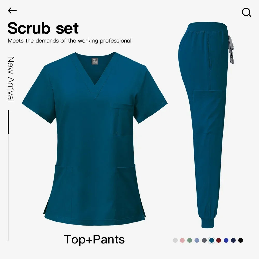 Tenue Médicale Femme - Haut + Pantalon