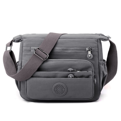Sac à bandoulière léger et de grande capacité - Sac en nylon pour femme