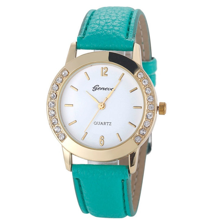 montres pour femmes En Cuir Quartz
