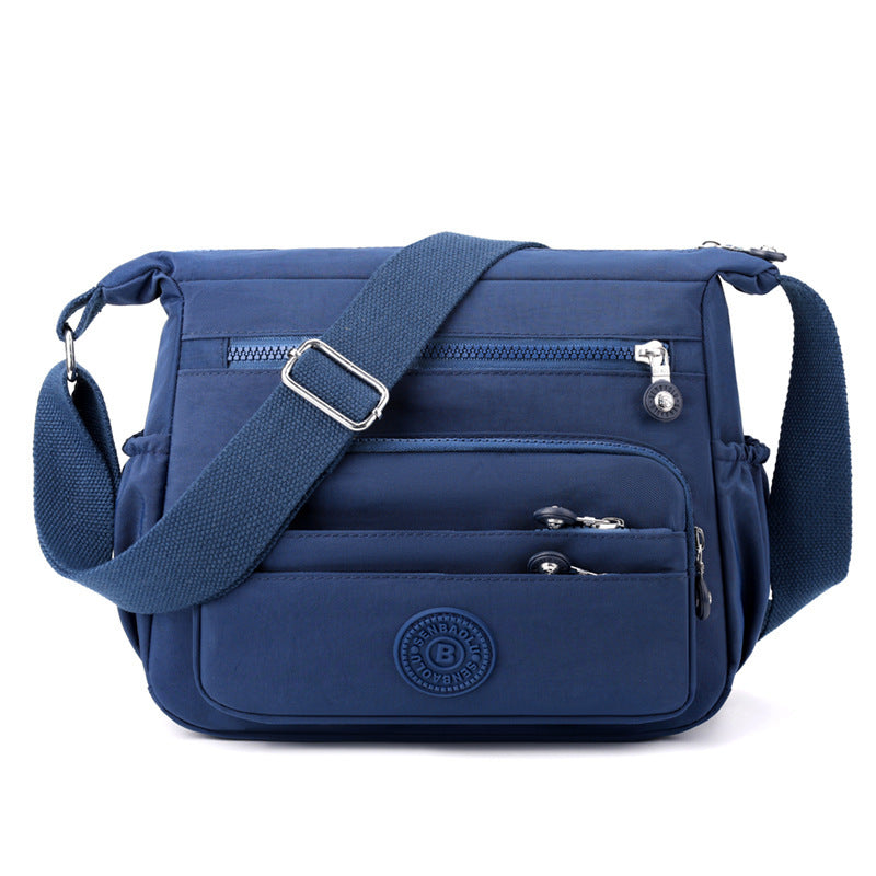 Sac à bandoulière léger et de grande capacité - Sac en nylon pour femme