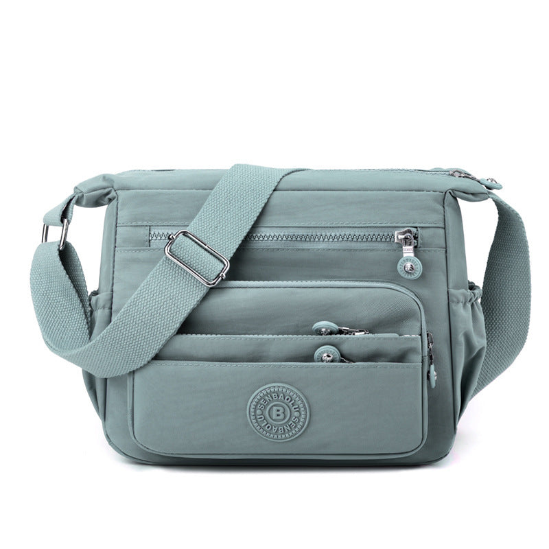 Sac à bandoulière léger et de grande capacité - Sac en nylon pour femme