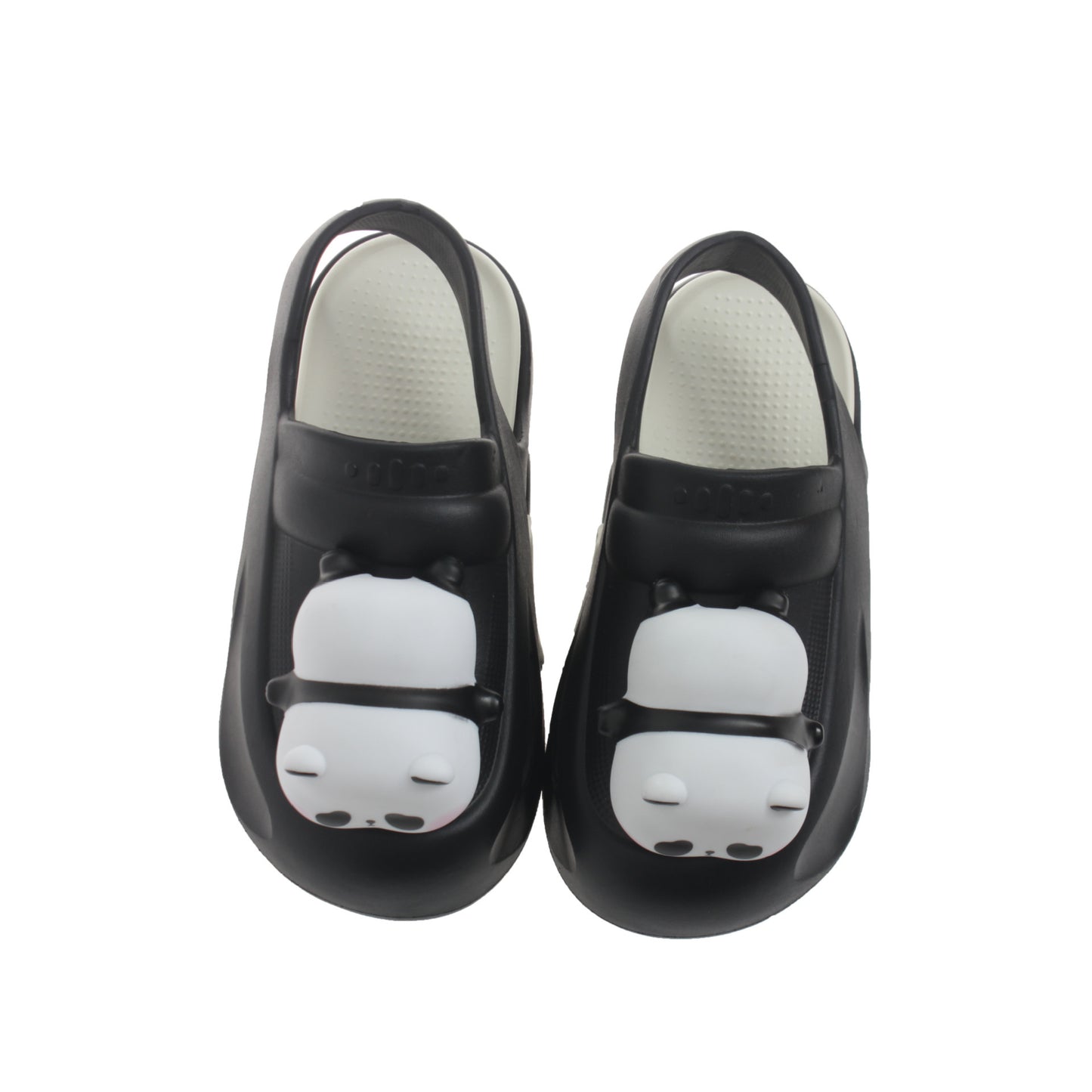 Pantoufles mignonnes 2025 avec lampe panda, sandales d'été femme, chaussures légères et amusantes