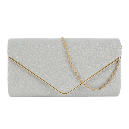 Pochette de Soirée Femme avec Chaîne Dorée – Élégante et Chic