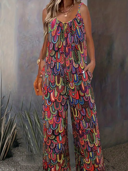 Combi-Pantalon Ample Femme – Style Streetwear Tendance