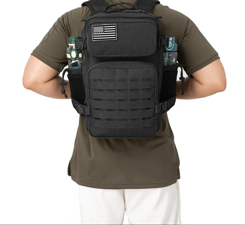 Sac à Dos Tactique 25L / 45L – Randonnée, Survie, École – Mixte