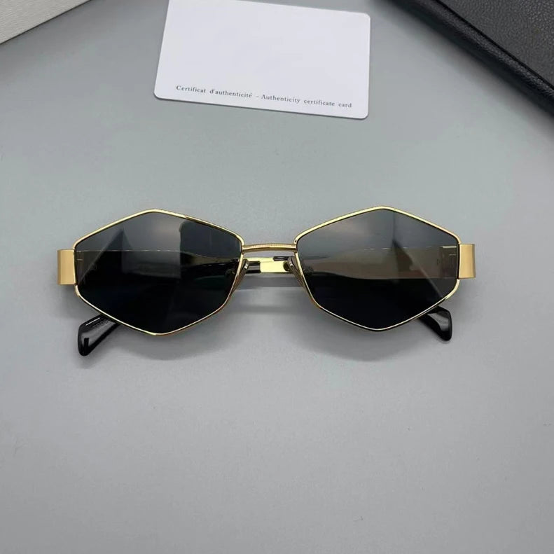 Lunettes de Soleil Carrées Rétro Unisexe – Forme Spéciale, Style Vintage