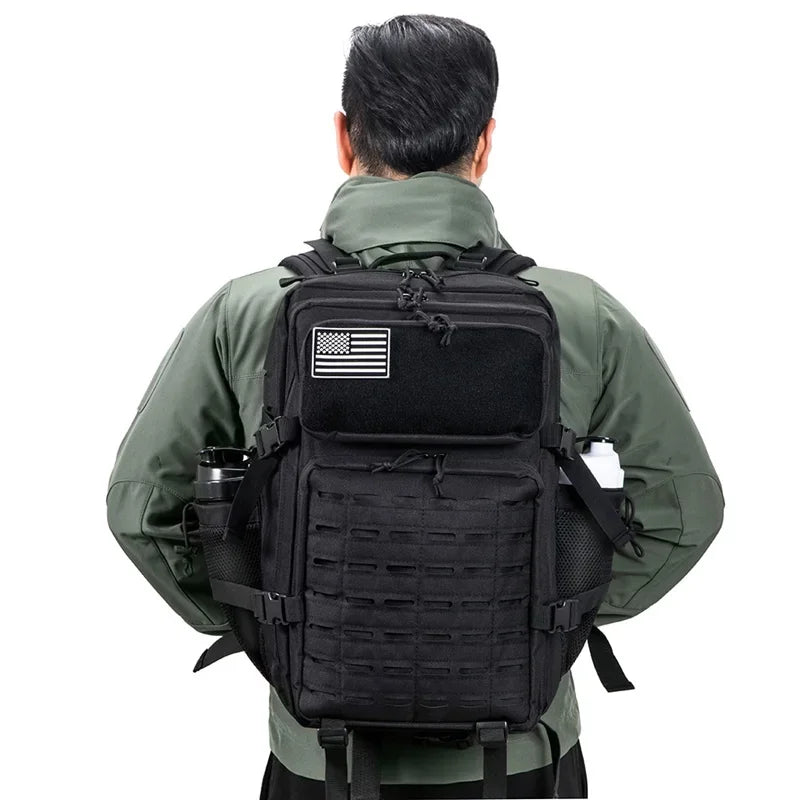 Sac à Dos Tactique 25L / 45L – Randonnée, Survie, École – Mixte