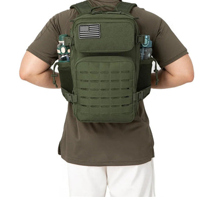 Sac à Dos Tactique 25L / 45L – Randonnée, Survie, École – Mixte