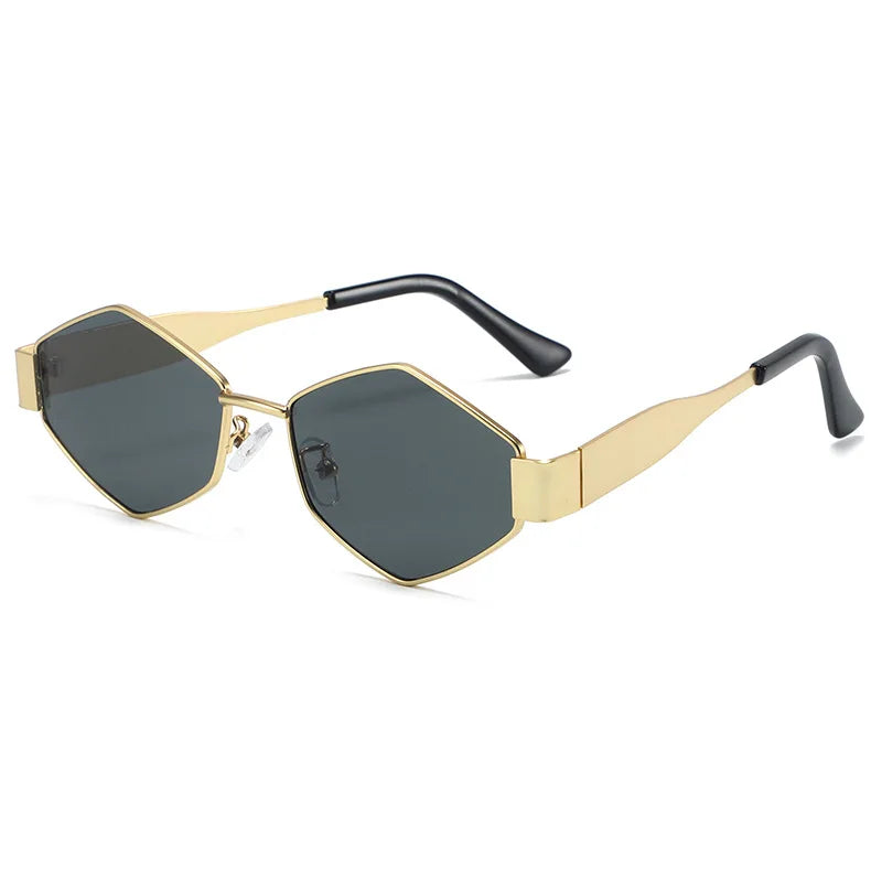 Lunettes de Soleil Carrées Rétro Unisexe – Forme Spéciale, Style Vintage