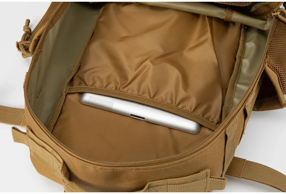 Sac à Dos Tactique 25L / 45L – Randonnée, Survie, École – Mixte