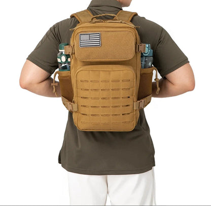 Sac à Dos Tactique 25L / 45L – Randonnée, Survie, École – Mixte