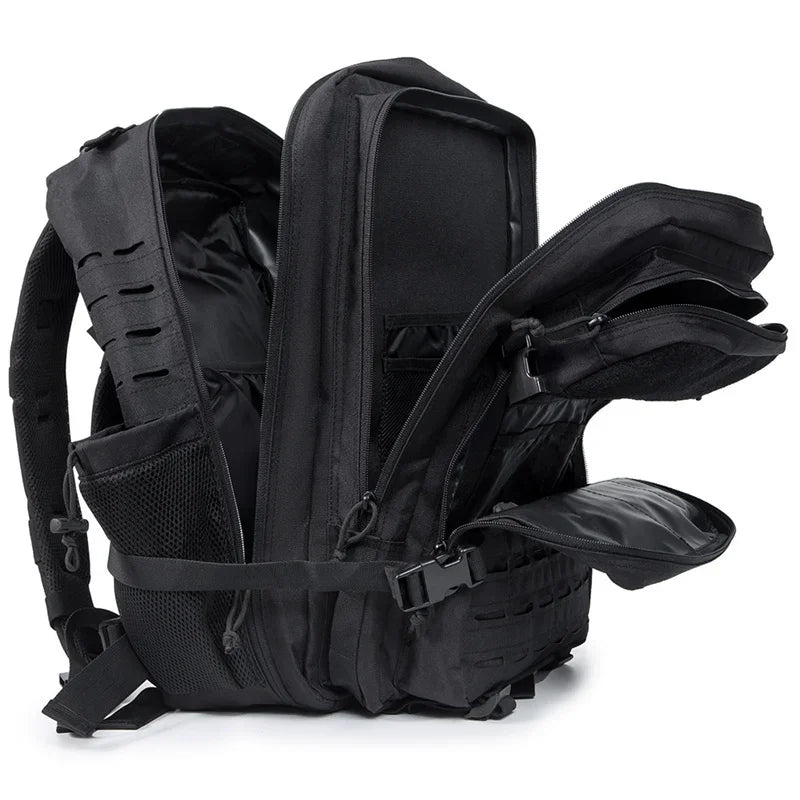 Sac à Dos Tactique 25L / 45L – Randonnée, Survie, École – Mixte