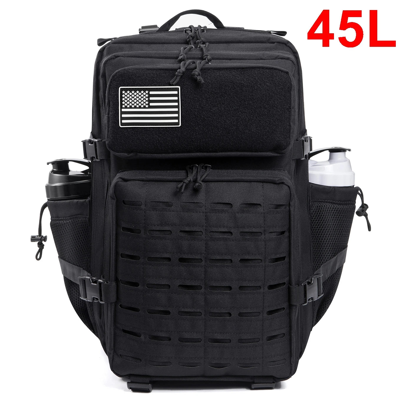 Sac à Dos Tactique 25L / 45L – Randonnée, Survie, École – Mixte
