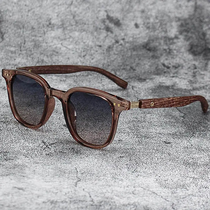 Lunettes de soleil UV400 sans monture rectangulaires - Style Y2K, lunettes de soleil sans contour pour femmes et hommes