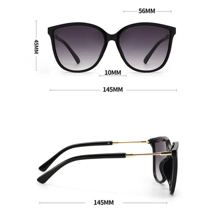 Lunettes de soleil vintage œil-de-chat pour femme – Design créateur rétro avec verres miroir, accessoire mode idéal pour la conduite.
