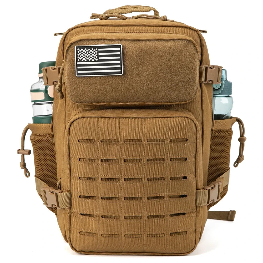 Sac à Dos Tactique 25L / 45L – Randonnée, Survie, École – Mixte
