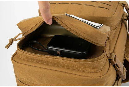 Sac à Dos Tactique 25L / 45L – Randonnée, Survie, École – Mixte