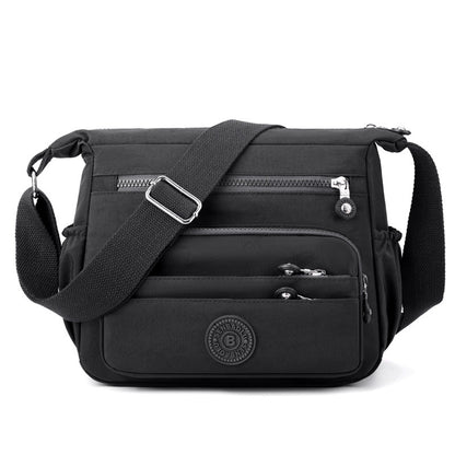 Sac à bandoulière léger et de grande capacité - Sac en nylon pour femme